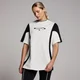T-shirt oversize MP Tempo Contrast Retro da donna - Bianca