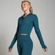 Giacca cropped MP Tempo Studio da donna - Blu inchiostro