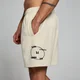 Pantaloncini sportivi con stampa MP Tracking da uomo - Natural