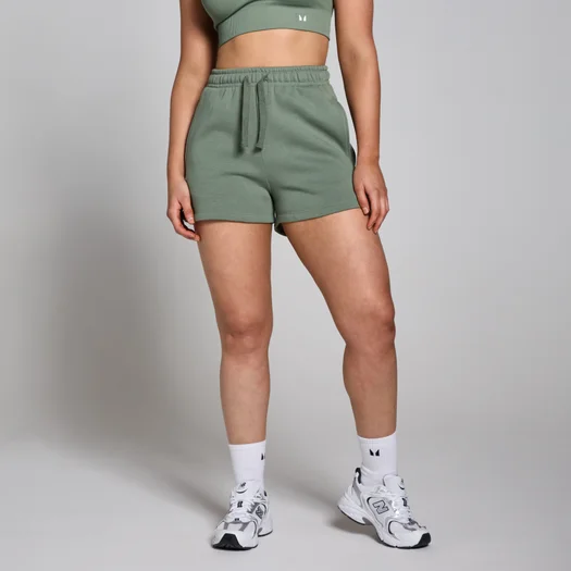 Pantaloncini sportivi MP Tempo da donna - Verde muschio