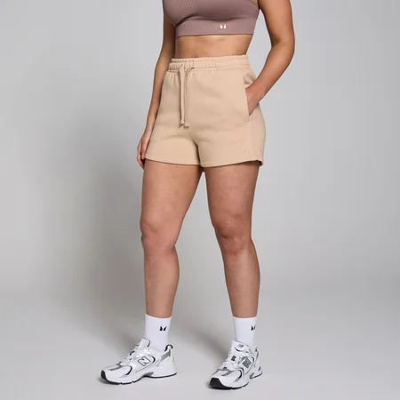 Pantaloncini sportivi MP Tempo da donna - Crema