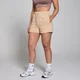 Pantaloncini sportivi MP Tempo da donna - Crema
