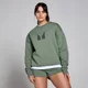 Felpa oversize MP Tempo da donna - Verde muschio