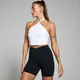 Canotta con scollo all'americana MP Tempo da donna - Bianca