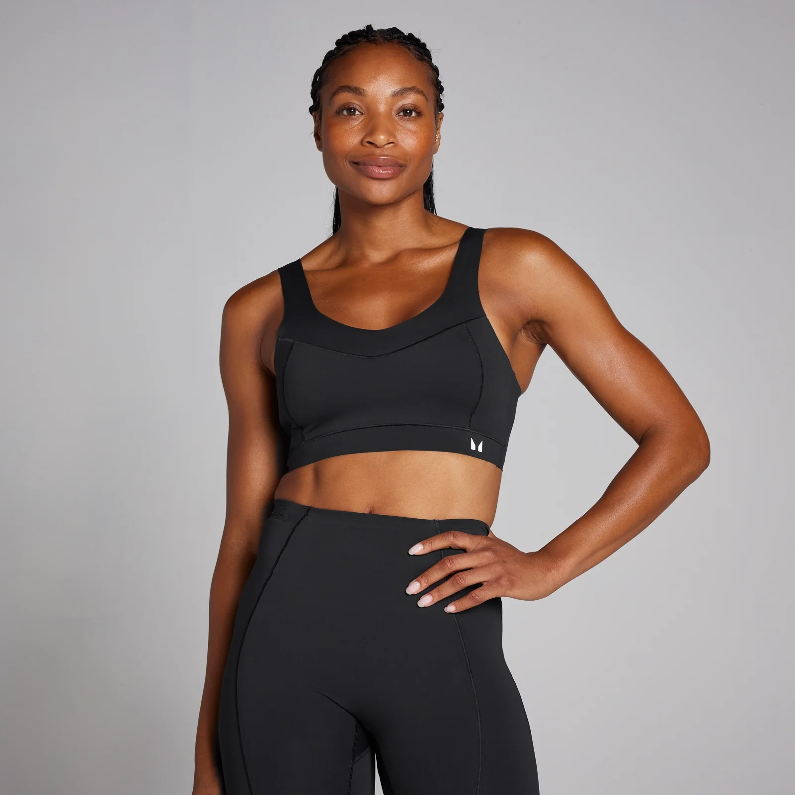 Reggiseno sportivo MP Tempo Ultra Bonded - Nero - XS Immagine 1