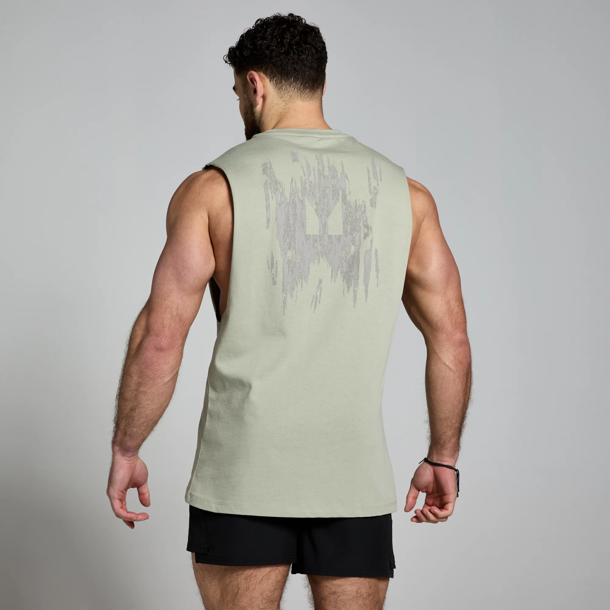 MP Men's Clay Graphic Tank - Sea Grass - XS Immagine 1