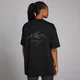 T-shirt oversize MP Velocity da donna - Nera