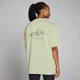 T-shirt oversize MP Velocity da donna - Salvia caldo