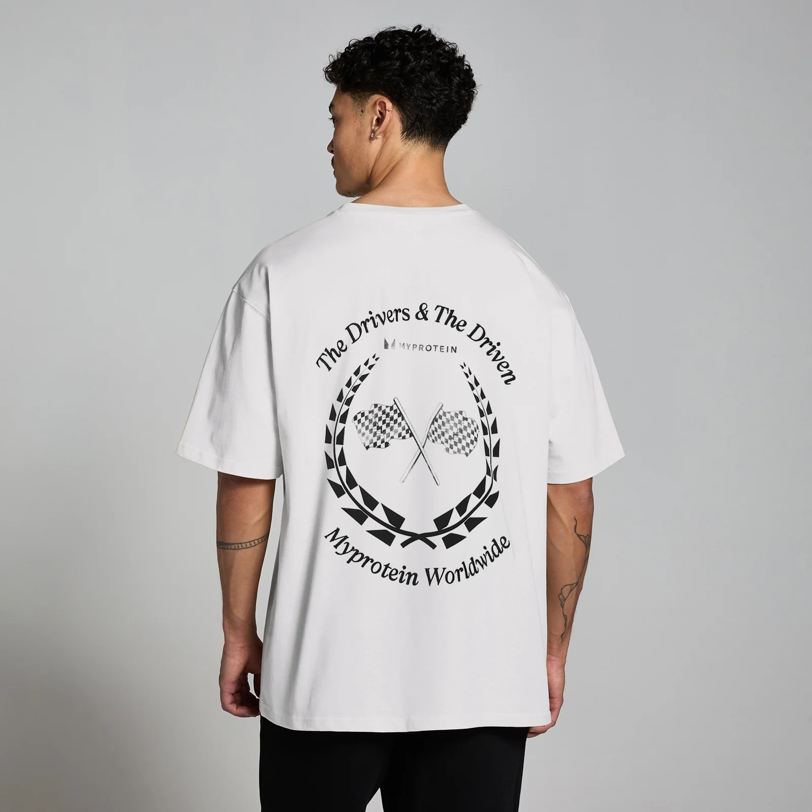 MP World Wide Graphic T-Shirt - Natural Cream - XXL-XXXL Immagine 1