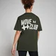 T-shirt MP Oversize Move Club - Verde foresta