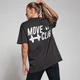 T-shirt MP Oversize Move Club - Nero slavato