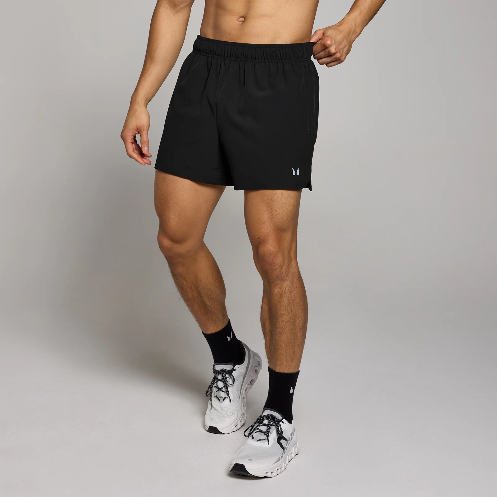 Pantaloncini sportivi in tessuto 13 cm MP da uomo - Neri - L Immagine 1