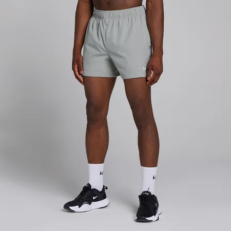 Pantaloncini sportivi in tessuto 13 cm MP da uomo - Grigio tempesta