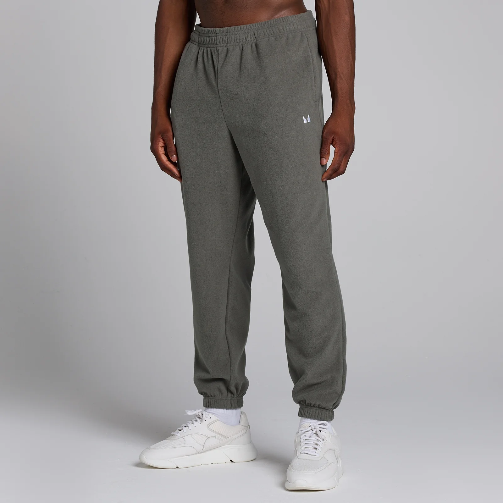 Pantaloni da jogging in pile MP da uomo - Grigio canna di fucile - XS Immagine 1