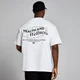 T-shirt oversize con stampa MP Health & Wellness da uomo - Bianca