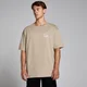 T-shirt oversize con stampa MP Health & Wellness da uomo - Cashmere