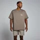 T-shirt oversize con stampa MP Health & Wellness da uomo - Espresso