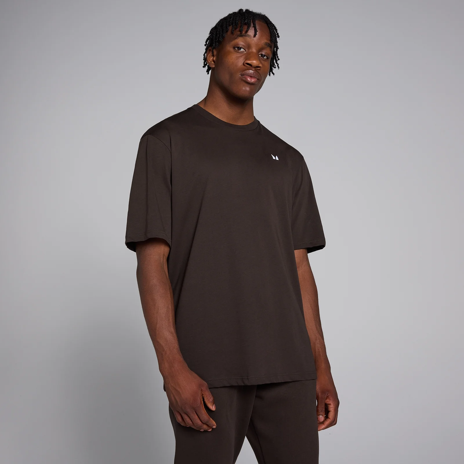 T-shirt oversize MP Rest Day da uomo - Caffè - L Immagine 1