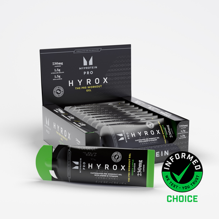 Gel Pre-Allenamento - 12 x 50g - Green Apple (HYROX Edition)