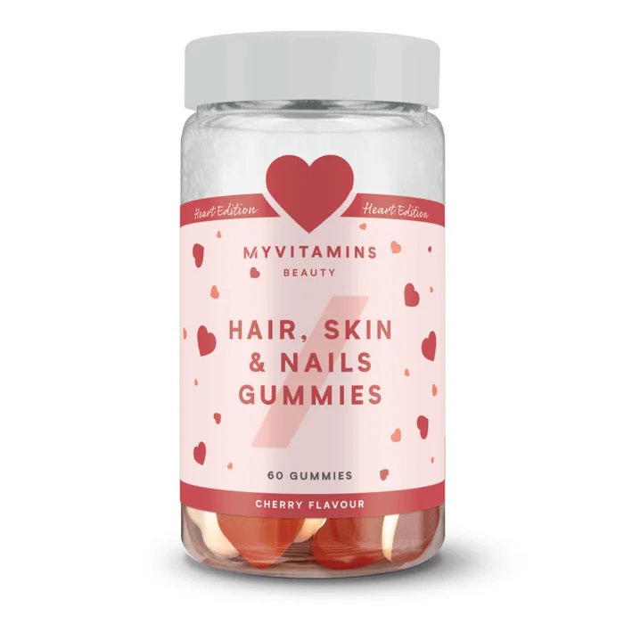 Caramelle Gommose per Capelli, Pelle e Unghie - Cuore a Doppio Strato