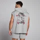 Gilet con cappuccio con stampa Origin MP da uomo - Grigio mélange