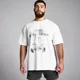T-shirt con stampa Origin MP - Bianca