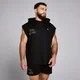 Gilet con cappuccio con stampa Origin MP da uomo - Nero