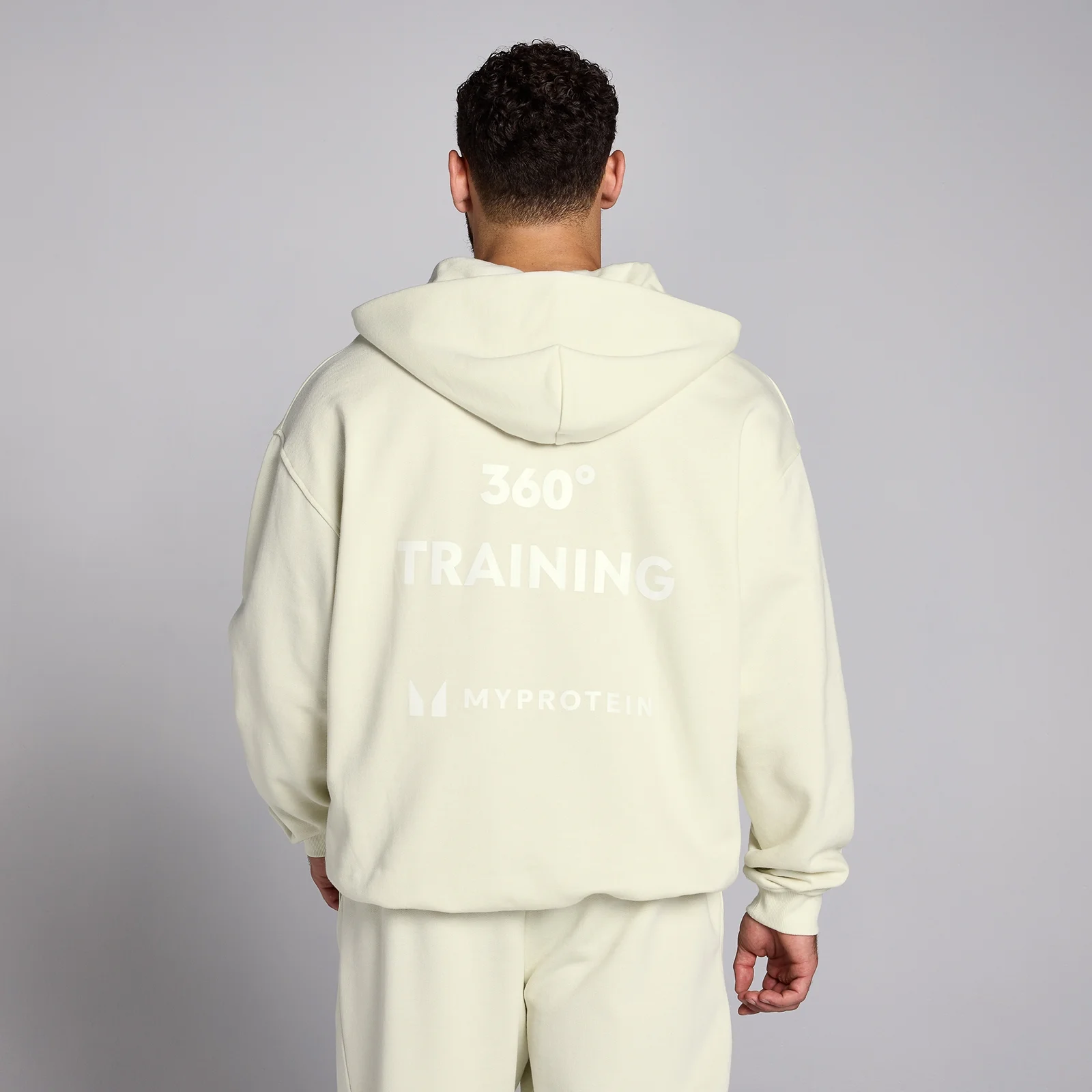 Felpa con cappuccio e cerniera 1/4 MP Tempo Hybrid da uomo - Verde Barley - XS Immagine 1