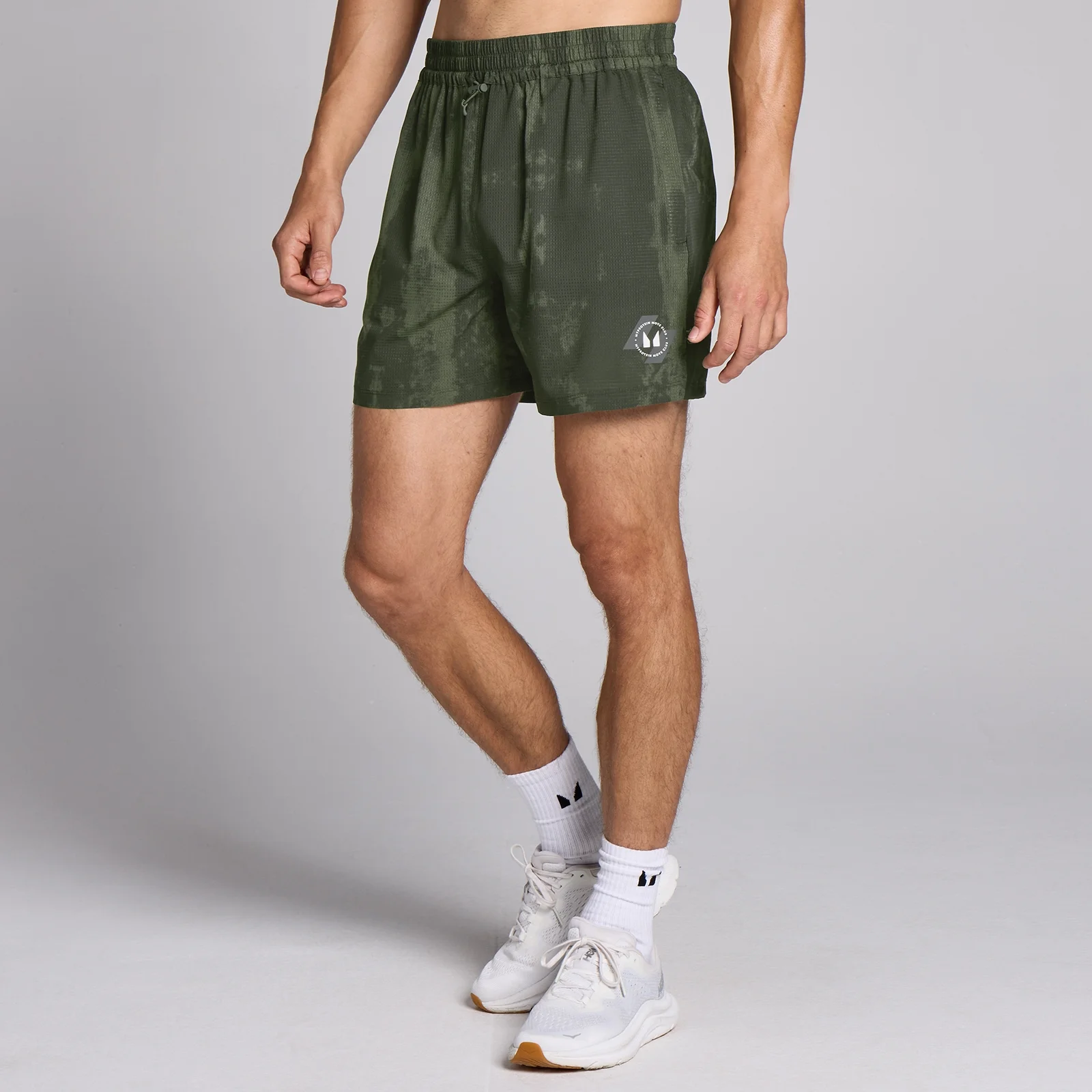 Pantaloncini in mesh da 13 cm MP Tempo da uomo - Verde oliva scuro - XS Immagine 1