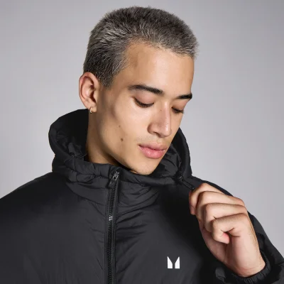 Piumino lungo MP da uomo - Nero - XS Immagine 6