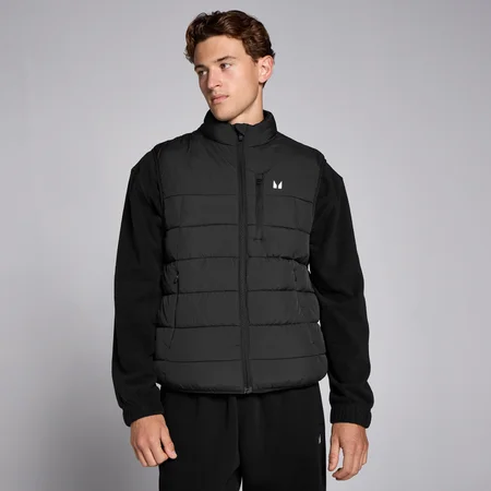 Gilet leggero imbottito MP da uomo - Nero