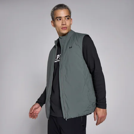 Gilet imbottito Lifestyle MP da uomo - Grigio muschio