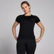 Maglia a maniche corte senza cuciture MP Tempo da donna - Nero