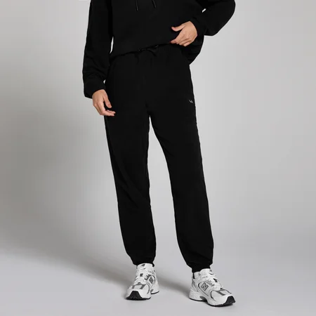 Pantaloni da jogging in pile MP da donna - Neri