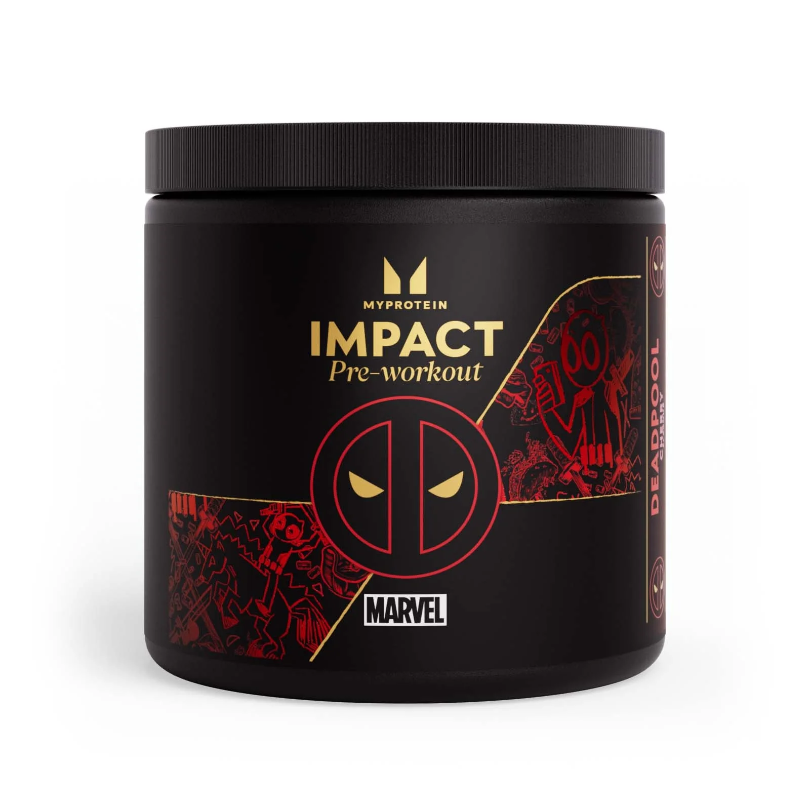 Miscela Pre-Allenamento Impact - Deadpool - 40porzioni - Ciliegia Immagine 1
