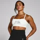 Reggiseno sportivo con grafica Origin MP - Bianco