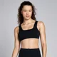 Reggiseno senza cuciture MP Lifestyle Waffle - Nero
