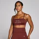 Reggiseno sportivo con grafica Origin MP - Firebrick