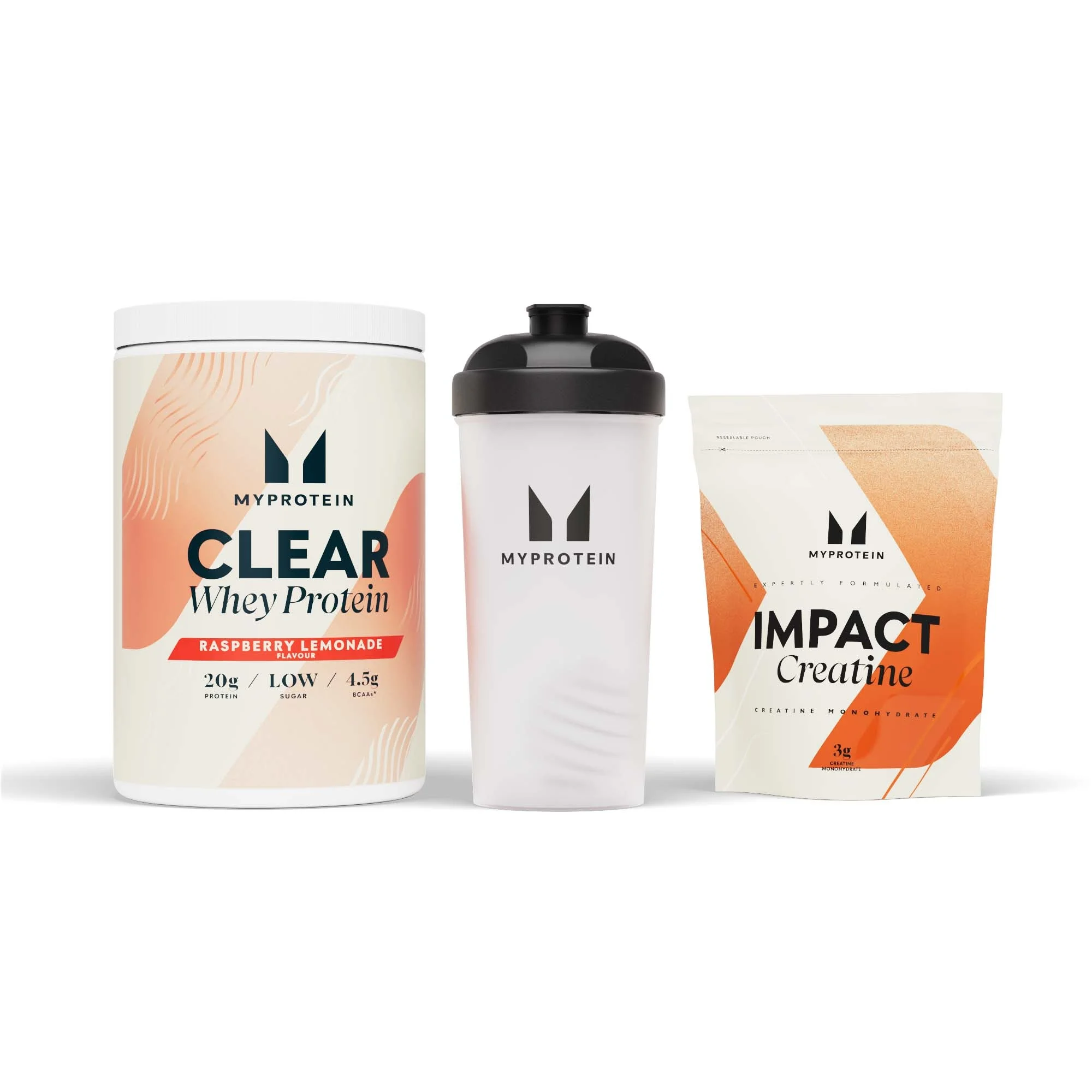 Pacchetto Prestazioni Clear - Limonata al lampone - Unflavoured (100g) Immagine 1