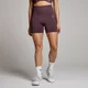 Pantaloncini senza cuciture con scrunch MP Tempo da donna - Fudge
