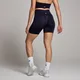 Pantaloncini senza cuciture con scrunch MP Tempo da donna - Blu navy
