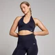 Reggiseno sportivo con scollo all'americana senza cuciture MP Tempo - Blu navy scuro