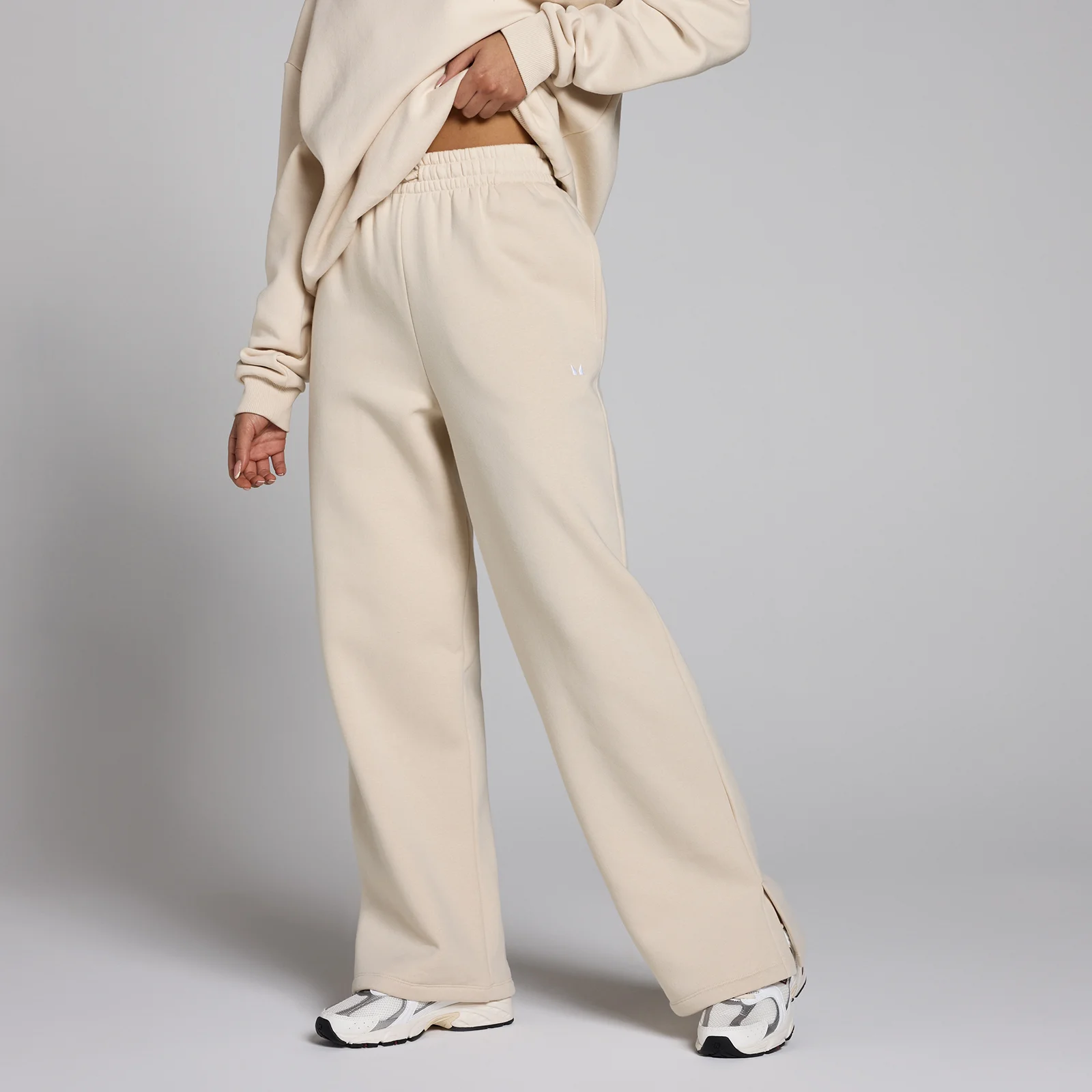 Pantaloni da jogging a taglio dritto MP Basics da donna - Sandstone - L Immagine 1