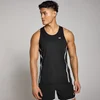 Canotta a spalline sottili MP Tempo Binding da uomo - Nera