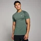 T-shirt senza cuciture MP Tempo da uomo - Stone slavato