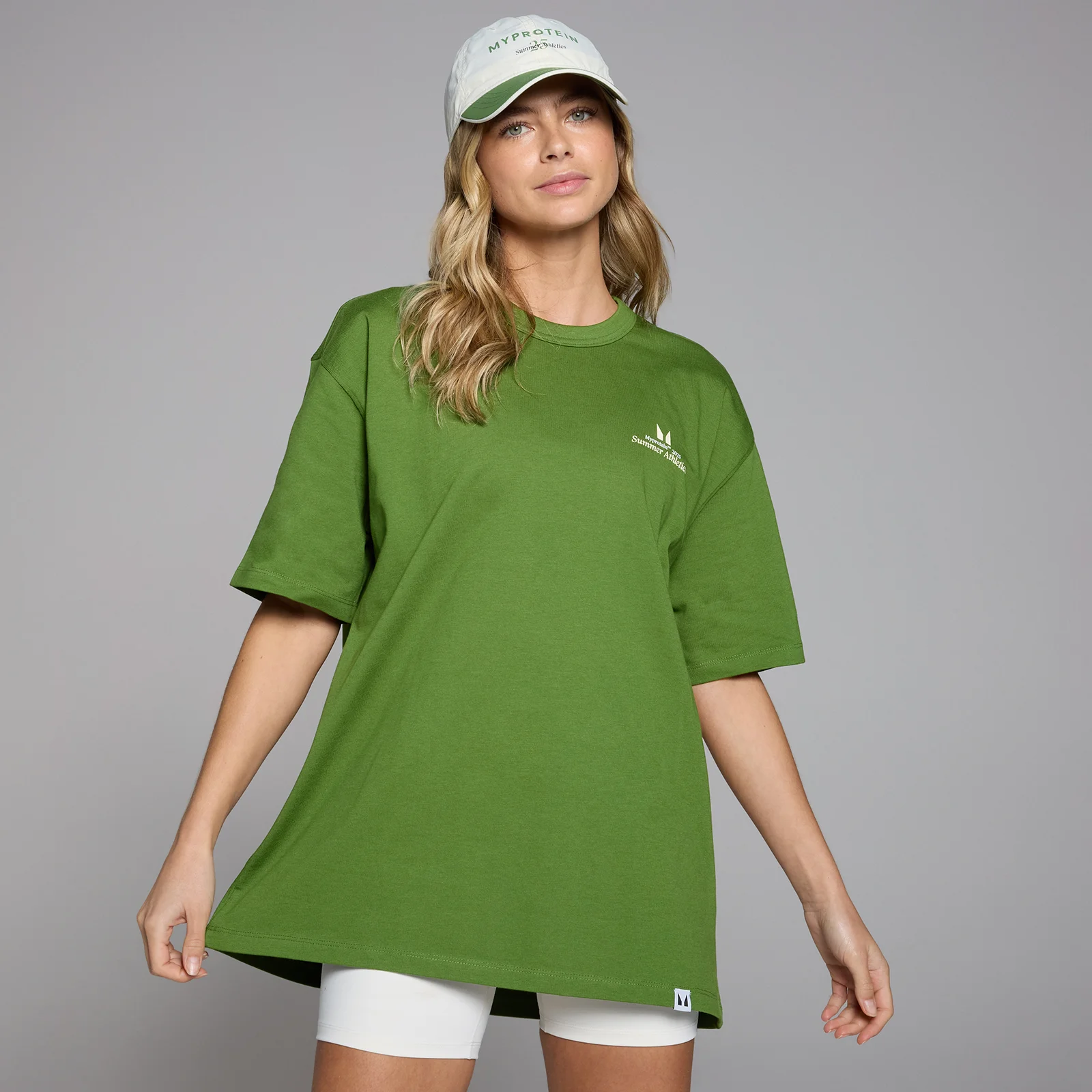 T-shirt con stampa MP Lifestyle da donna - Verde pino scuro - XXS-XS Immagine 1