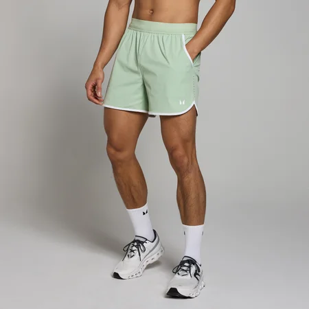 Pantaloncini 13 cm MP Tempo Binding da uomo - Verde Ghiaccio