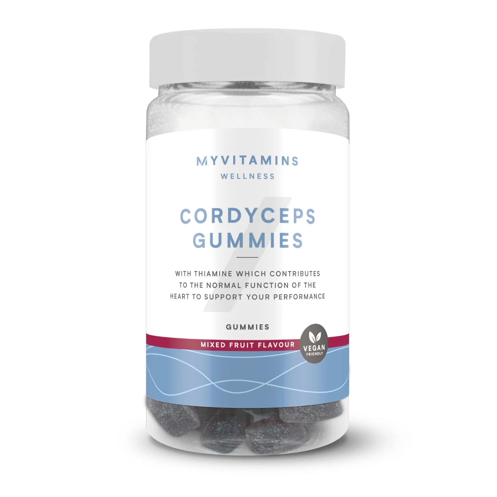 Caramelle Gommose Performance Cordyceps - 60Gummies - Mixed Fruit Immagine 1