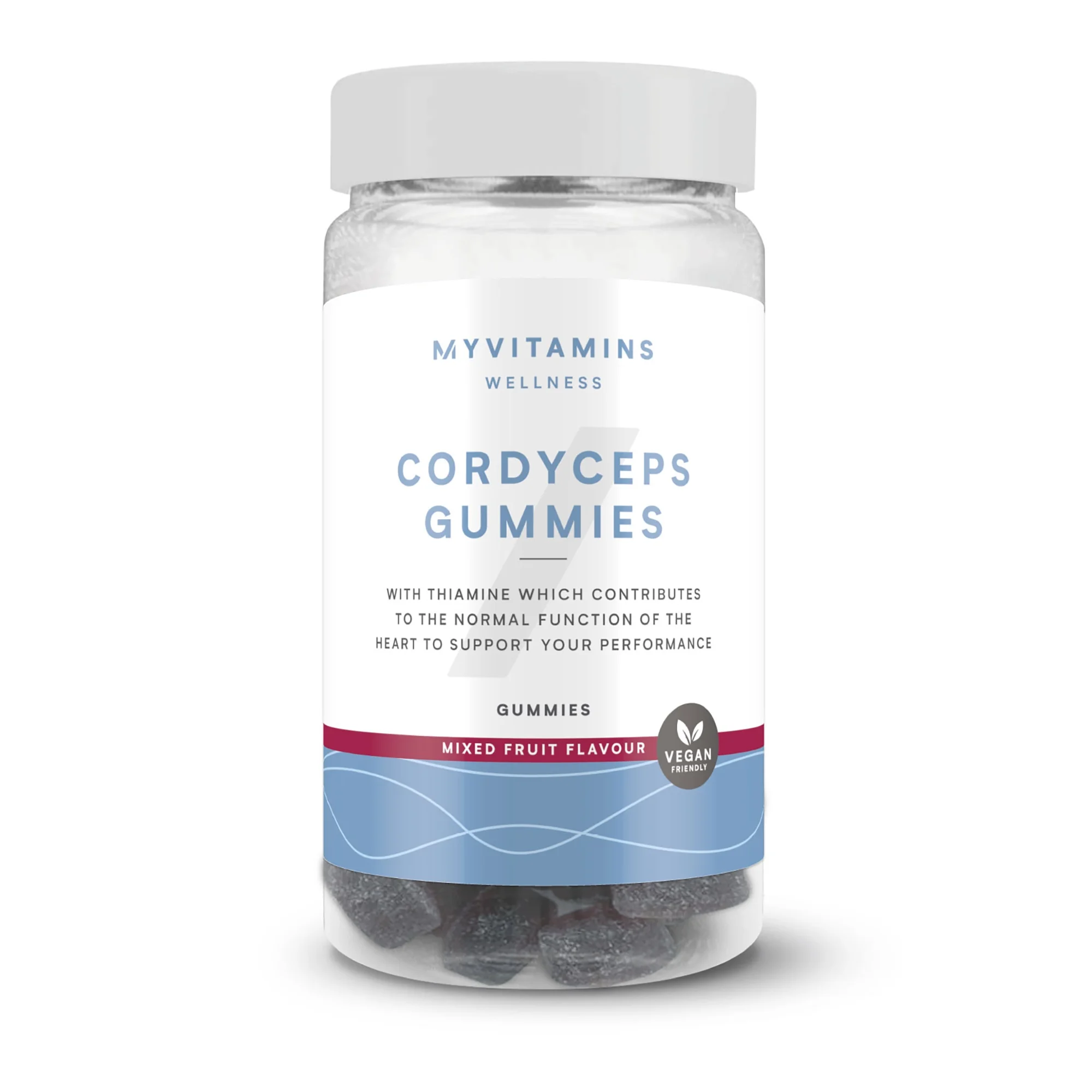 Caramelle gommose a base di funghi - 60Gummies - Funghi Cordyceps (Prestazioni) - Frutta Assortita Immagine 1