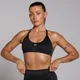 Reggiseno sportivo senza cuciture MP Tempo Hybrid - Nero